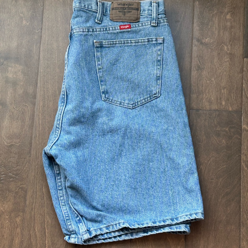 Wrangler Blue Denim Shorts